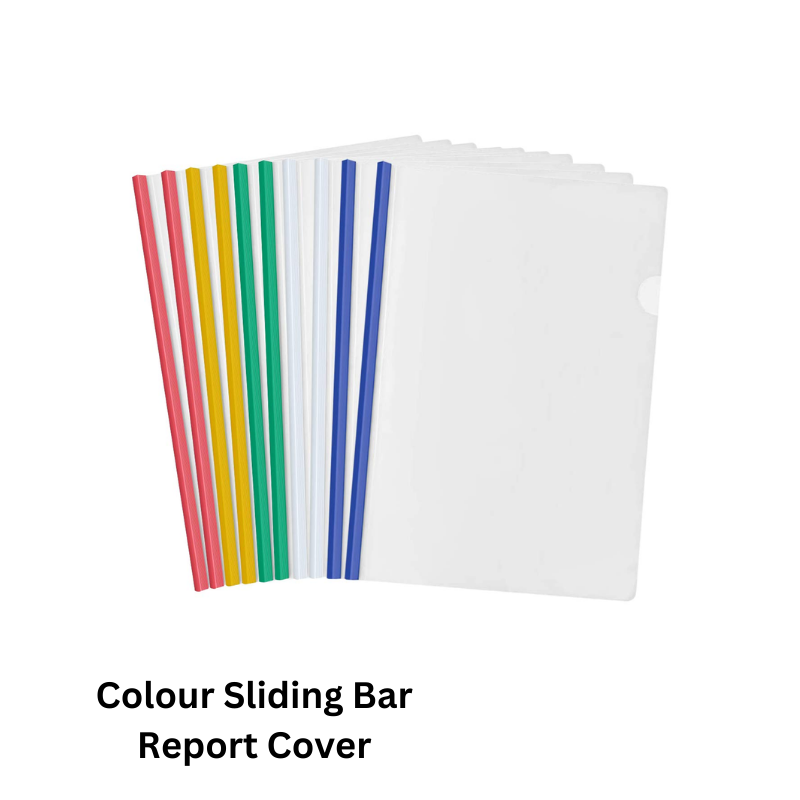 Slide Grip Report Cover A4 Pack of 5